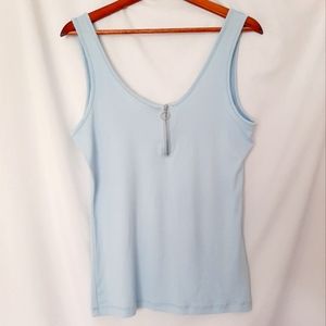 Tank Top with Zipper